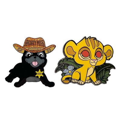 خرید Custom Soft Enamel Lapel Pins with Logo in Iron & Zinc Alloy - Personalized Enamel Pins online manufacture