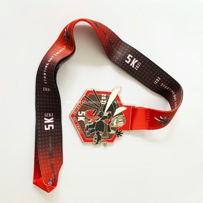 خرید مدال های آلومینیوم سفارشی طلا 2.25 اینچ مدال های آلیاژ روی مدال های ورزشی سفارشی online manufacture