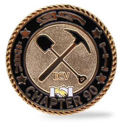 خرید سکه سفارشی نرم میناکاری شده با روکش طلا، سکه یادبود 2 اینچی برای کلکسیون‌ها online manufacture