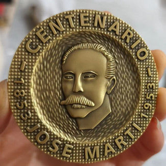 خرید سکه های چالش زعفرانی نرم سفارشی با پوشش برنز باستانی و طراحی دو طرفه online manufacture