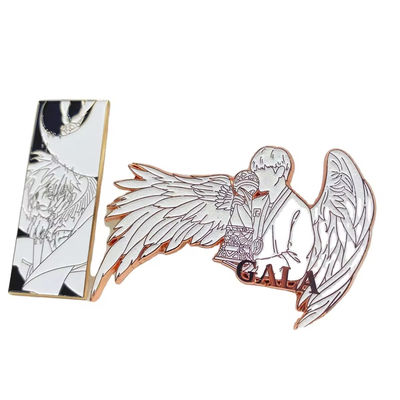 خرید پین های یقه ای نرم میناکاری سفارشی در اندازه مشتری با جنس آلیاژ روی برای برندسازی شخصی online manufacture