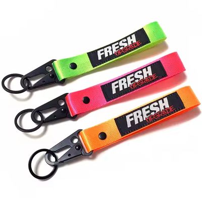خرید Custom Logo Eco-Friendly Polyester Lanyard Neck Strap with 1.5cm Width for ID Badge Holder online manufacture