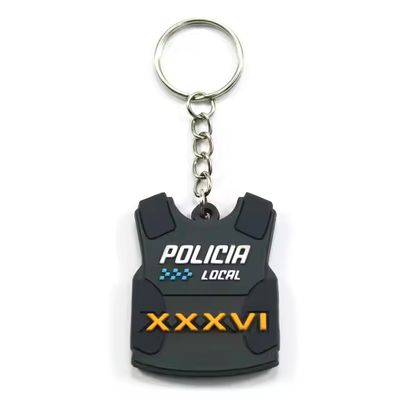 خرید Promotional Keyring Custom 3d/2D Logo Letters PVC Rubber KeyChains Custom Logo Cartoon Cute Keychains online manufacture