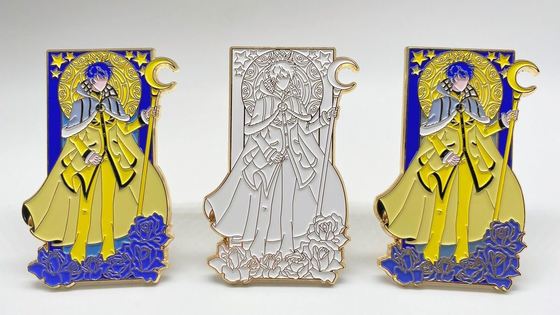 خرید Custom Lapel Pins with Rubber Clutch and Black Plating for Commemorative Souvenirs online manufacture