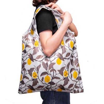 قیمت خوب Custom Logo Printing 210D Polyester Shopping Bag - Folding and Portable Eco-Friendly Tote Bag آنلاین