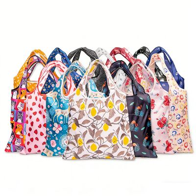 خرید کوله بازیافت شده سفارشی Ripstop Tote بسته بندی، ضد آب و قابل استفاده مجدد کیسه مواد غذایی تبلیغاتی سازگار با محیط زیست online manufacture