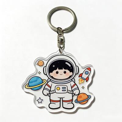 خرید کليدزن آکریلیک شفاف سفارشی کليدزن حیوانات زیبا و رنگارنگ online manufacture