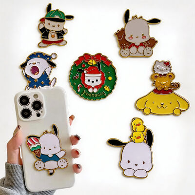 خرید برچسب تلفن فلزی سفارشی طراحی نماد منحصر به فرد سوغاتی معلق برای دکوراسیون تلفن همراه online manufacture