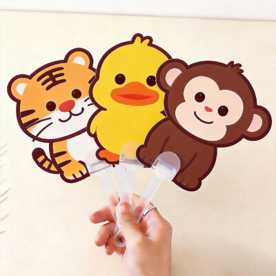 خرید برای تبلیغات و تبلیغات، فن های دستی چاپ شده PP یا آکریلیک را با لوگو خود سفارش دهید. online manufacture