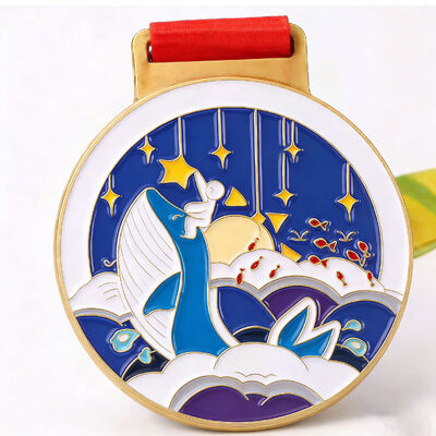 خرید مدال‌های ورزشی سفارشی را از آلیاژ روی با روکش طلا یا نقره و برنز با قیمت عمده تولید کنید. online manufacture