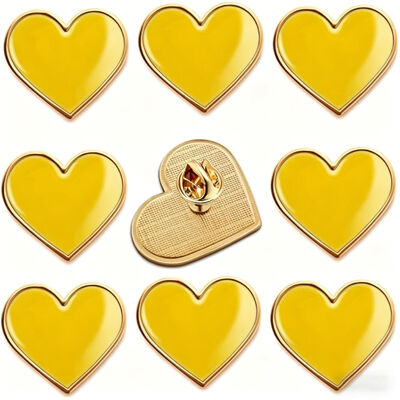 خرید پین های رپل زعفرانی سفارشی با پوشش طلا و طراحی زیبا نمادهای فلزی از یک سازنده نشان هستند. online manufacture