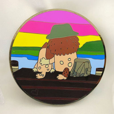 اندازه سفارشی نرم زره دار زره دار پوشه های سفارشی و نشان فلزی