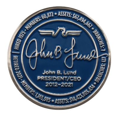 سکه چالش سفارشی با لوگو لیزر حکاکی سه بعدی و پوشش طلا برای سوغات و اهداف یادبود