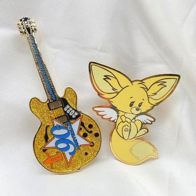 قیمت خوب لوگو سفارشی، پین های سخت لاپل با چدن طلا برای شناسایی سازمانی آنلاین