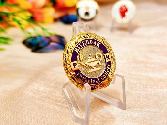 سکه سفارشی دو طرفه با چاپ خطی و پایان برنز باستانی برای باشگاه های موتورسیکلت و جمع آوری کنندگان