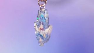 دسته کلید انیمه اکریلیک سفارشی هولوگرافیک ارزان قیمت