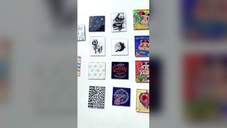 مگنت های سفارشی سفارشی اکریلیک یخچال و فریزر طراحی مگنت حیوانی زیبا برای یخچال D