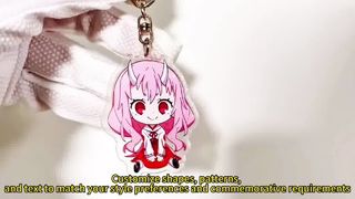 جا کلیدی اکریلیک سفارشی را خودتان طراحی کنید