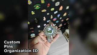پین های برگردان سفارشی برای شناسایی سازمان